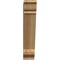 Ekena Millwork Traditional Traditional Rough Sawn Bracket, Western Red Cedar, 4"W x 16"D x 20"H BKT04X16X20TRA01RWR - alternate 2